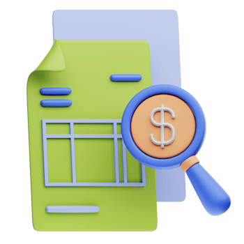 3D Illustration auditing png