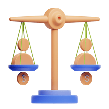 3D Illustration equity png