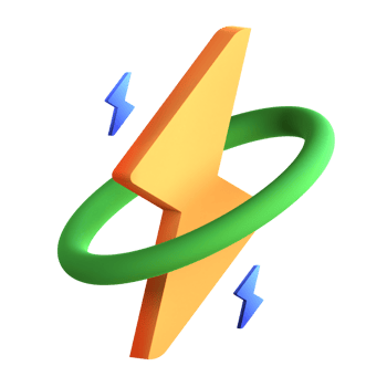 3D Illustration energy png