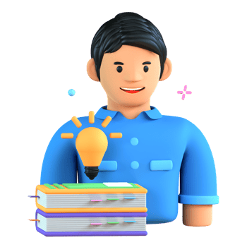 3D Illustration knowledge png