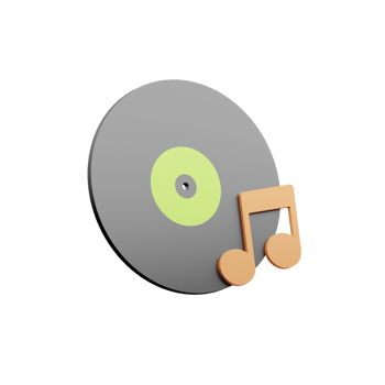 3D Illustration song png