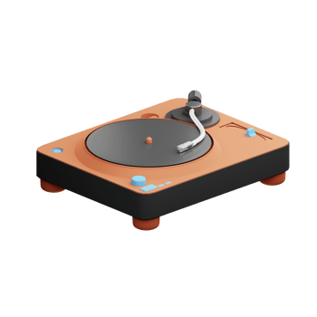 3D Illustration vinyl png