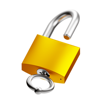 3D Illustration unlock png