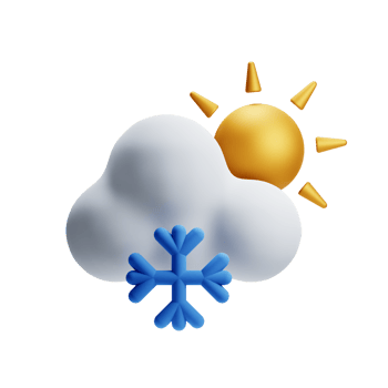 3D Illustration cold weather png
