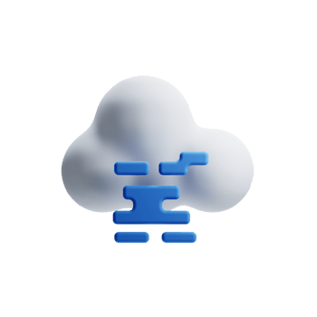 3D Illustration fog png