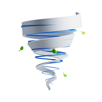 3D Illustration hurricane png