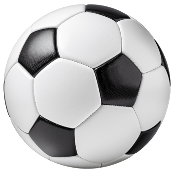 Football ball Isolated on transparent background png