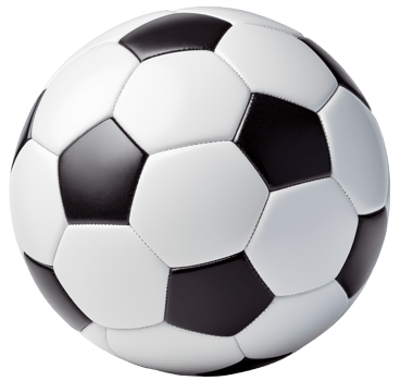 Football ball Isolated on transparent background png