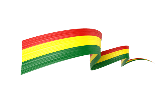3d Flag Of Bolivia 3d Wavy Shiny Bolivia Ribbon Flag 3d Illustration png