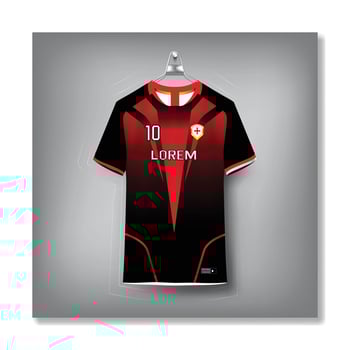 Jersey Sport Design Template soccer Jersey vector