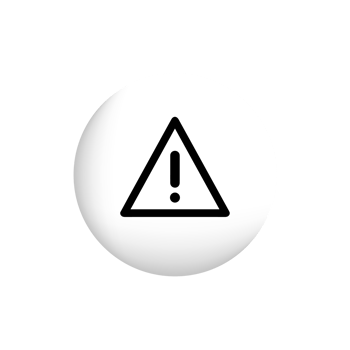 Caution warning signs. Exclamation marks png