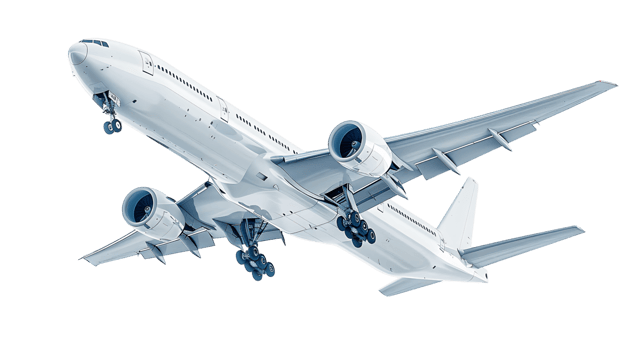 Passenger Jet Isolated png