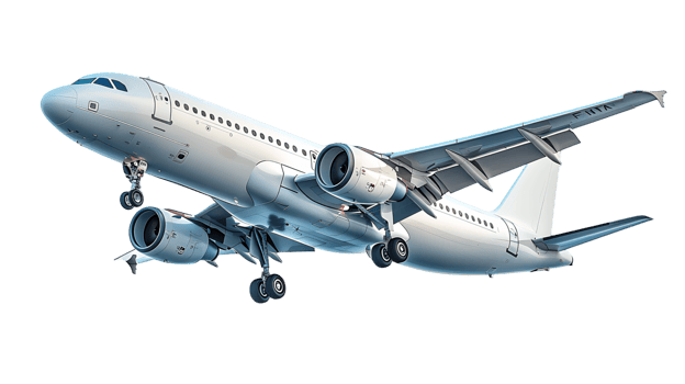 Transparent Passenger Jet png