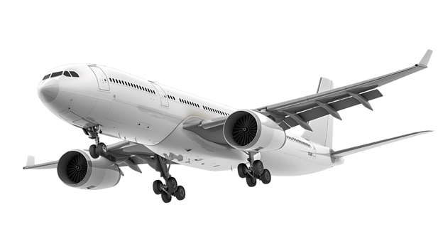 Transparent Background Airplane png