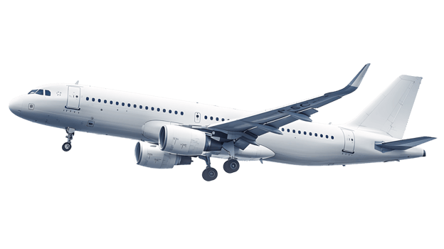 Isolated Airplane Image png