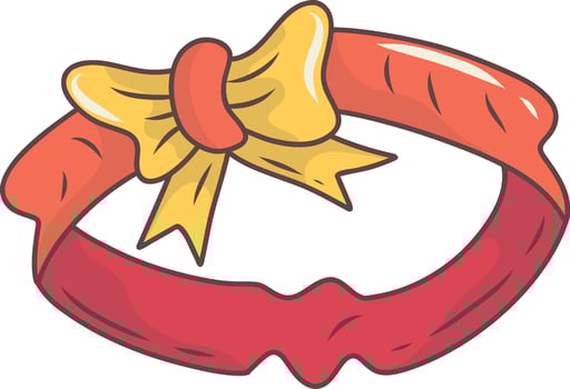 Baby Supplies Accessories on White Background. Illustration in Cartoon Style. vector