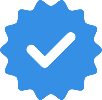 Verified badge profile Icon png