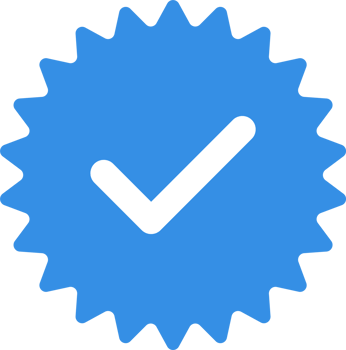 Verified badge profile Icon png