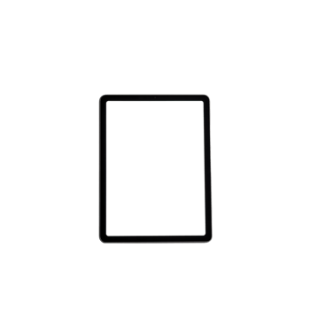Black Rectangle Frame on White and Gray Checkered Background png