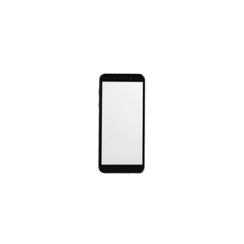 Black Smartphone With Blank Screen on White and Gray Checkered Background png