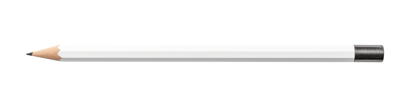 Color wood pencil on a transparent background png