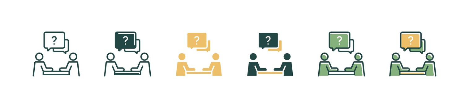 online assistance employee training icon seminar human resource skill symbol illustration coaching assist design vector