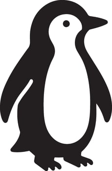 penguin, penguin silhouette illustration, penguin silhouettes vector