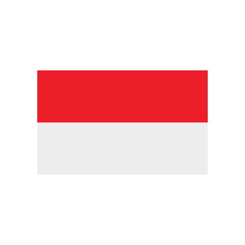 Flag of Indonesia vector