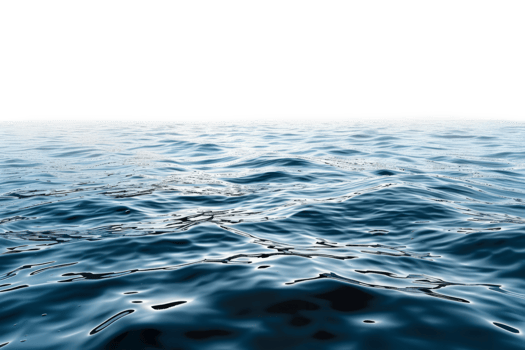 Calm Ocean Waves. Sea Surface png