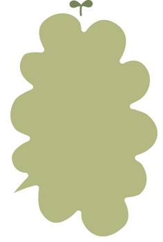 Colorful green color speech bubble balloon, icon sticker memo keyword planner text box banner png