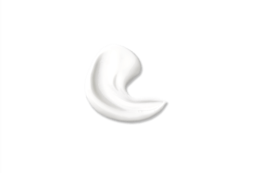 Swatch Smear of White beauty cream, body lotion, moisturizer sample wipes. Skin care swab isolated isolated on tranparent background. BB CC Cream, Texture Base Under Makeup png