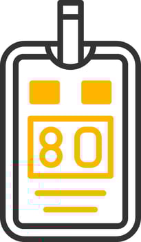 Glucose Meter Line Two Color Icon vector