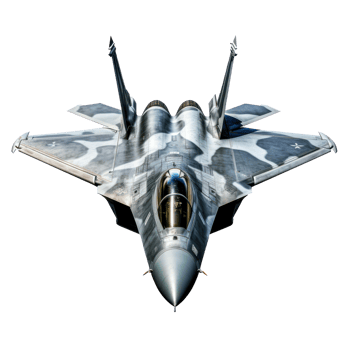a fighter jet flying on a transparent background png