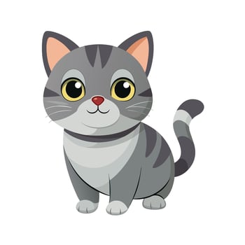 Realistic Pet Cat , Dog Illustration Concepts vector