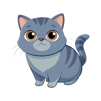 Realistic Pet Cat , Dog Illustration Concepts vector