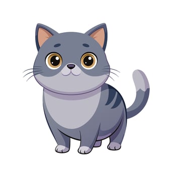Realistic Pet Cat , Dog Illustration Concepts vector