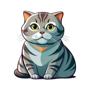 Realistic Pet Cat , Dog Illustration Concepts vector