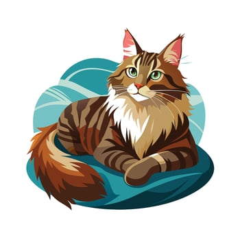 Realistic Pet Cat , Dog Illustration Concepts vector