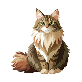 Realistic Pet Cat , Dog Illustration Concepts vector