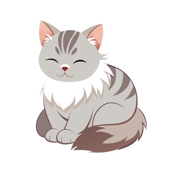 Realistic Pet Cat , Dog Illustration Concepts vector