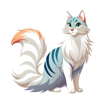 Realistic Pet Cat , Dog Illustration Concepts vector