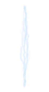 Abstract effect glowing lightning plasma shock electric current energy beam. png