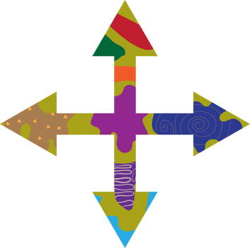 Four Direction Arrow Glyph Icon png