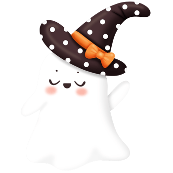 Cute ghost halloween png