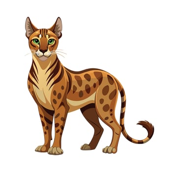 Realistic Illustration of Popular Pet Cat vector