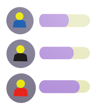 3 D illustration of polling icon png