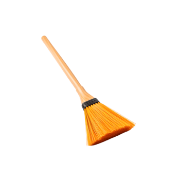 Cleaning brush on transparent background png