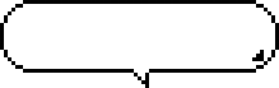 8bit retro game pixel art speech bubble balloon icon sticker memo keyword planner text box banner png