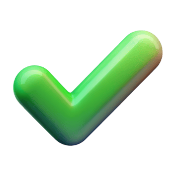 Checkmark 3D Checkmark design 3D Checkmark icon 3D Checkmark symbol png