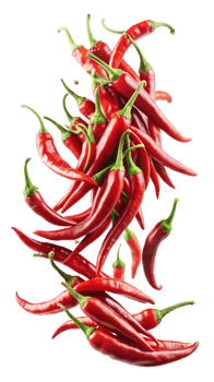 Flying Chilies Vegetable Image png